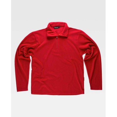 Polar de trabajo ligero Workteam S4001 Rojo