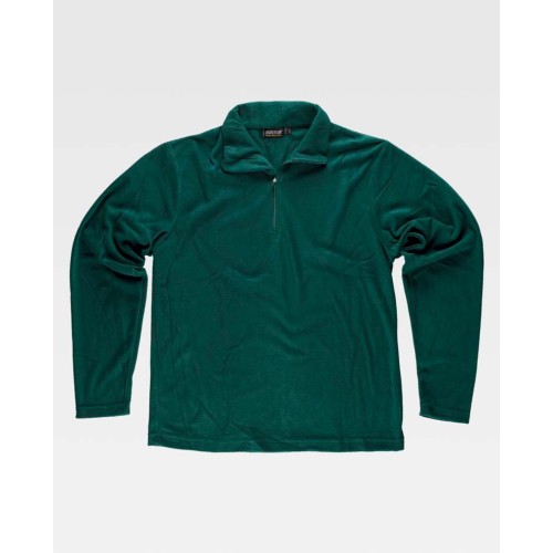 Polar de trabajo ligero Workteam S4001 Verde oscuro