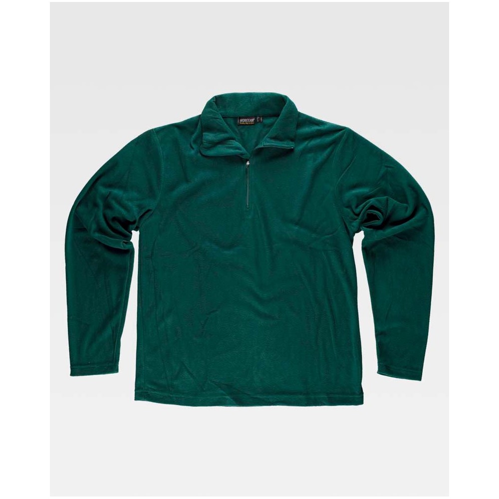 Polar de trabajo ligero Workteam S4001 Verde oscuro