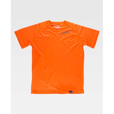 Camiseta de trabajo técnica Workteam S6610 Naranja