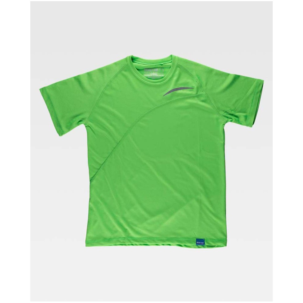 Camiseta de trabajo técnica Workteam S6610 Verde