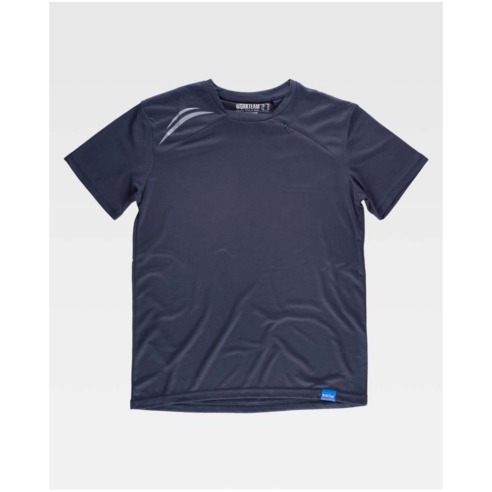 Camiseta poliéster Workteam S6611 Marino