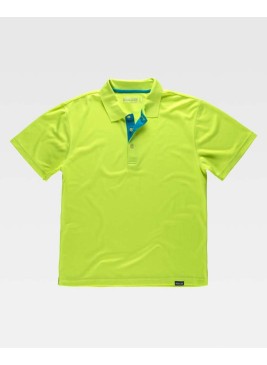 Polo poliéster Workteam S6520 Amarillo
