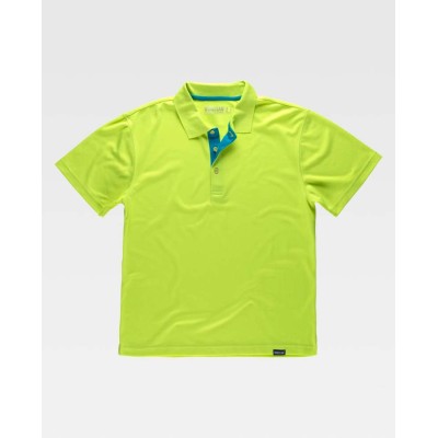 Polo poliéster Workteam S6520 Amarillo