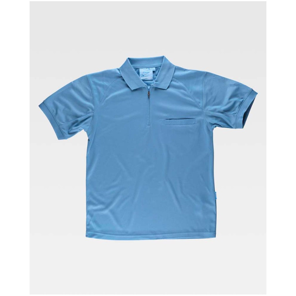 Polo Wordry Workteam S6510 Celeste