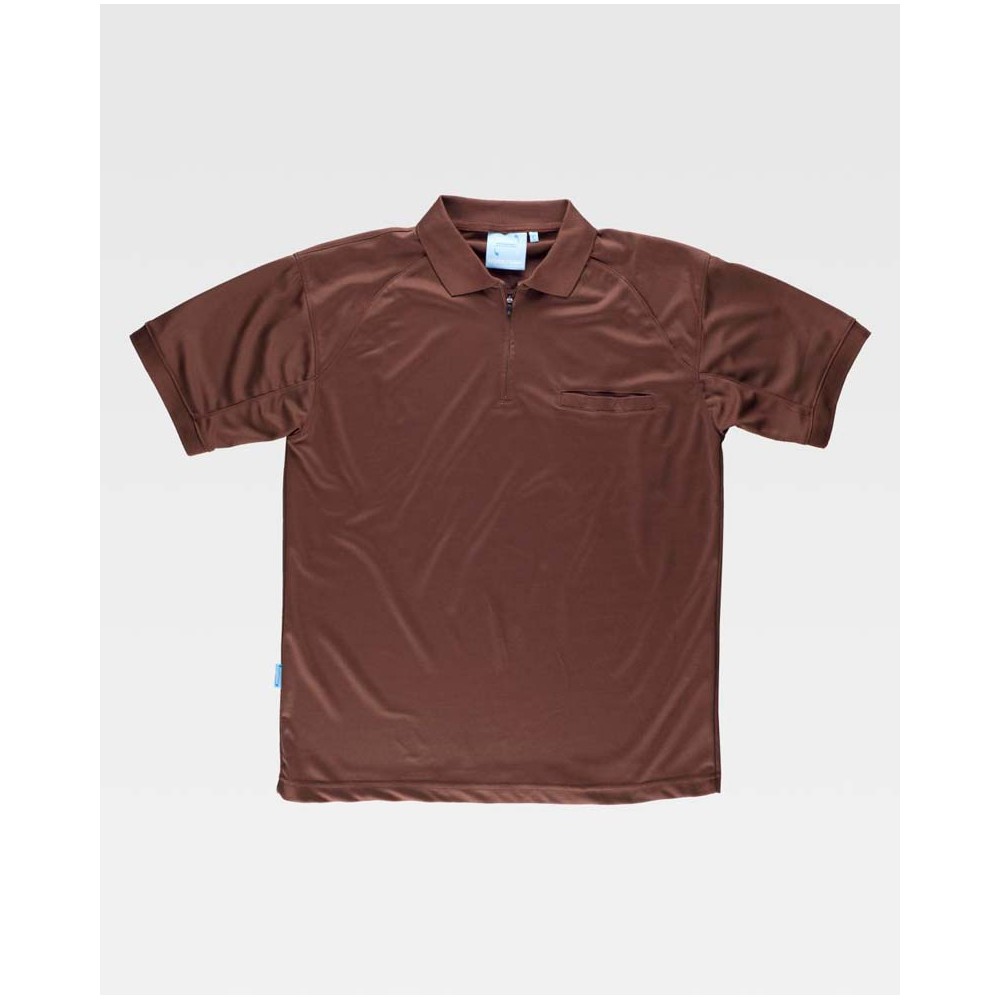 Polo Wordry Workteam S6510 Marrón