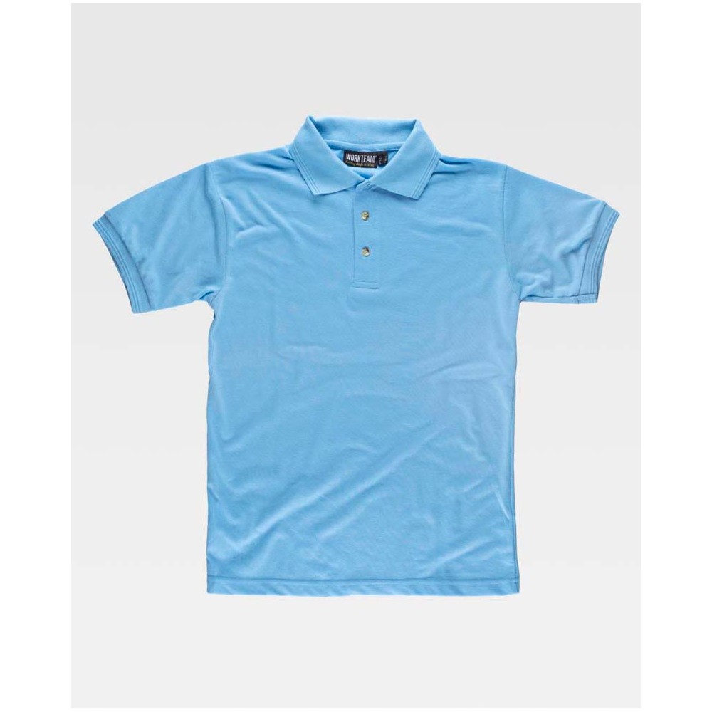 Polo Workteam S6500 Celeste