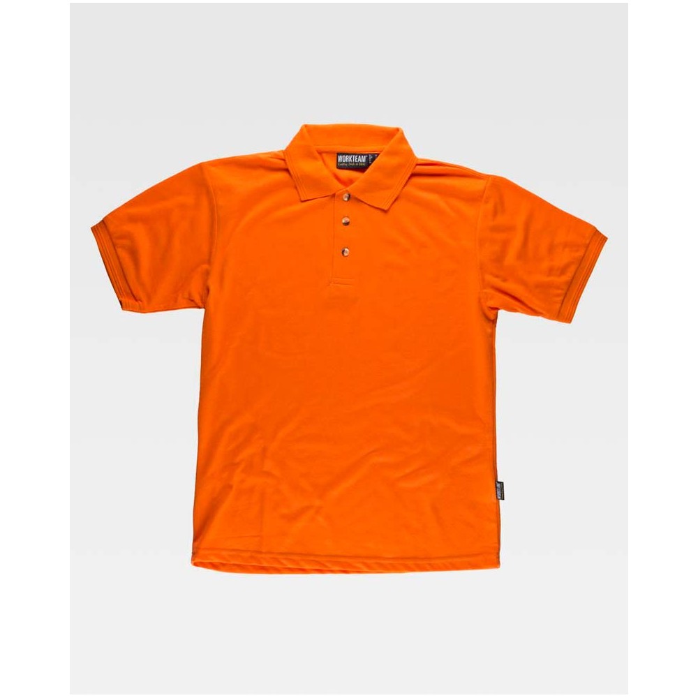 Polo Workteam S6500 Naranja