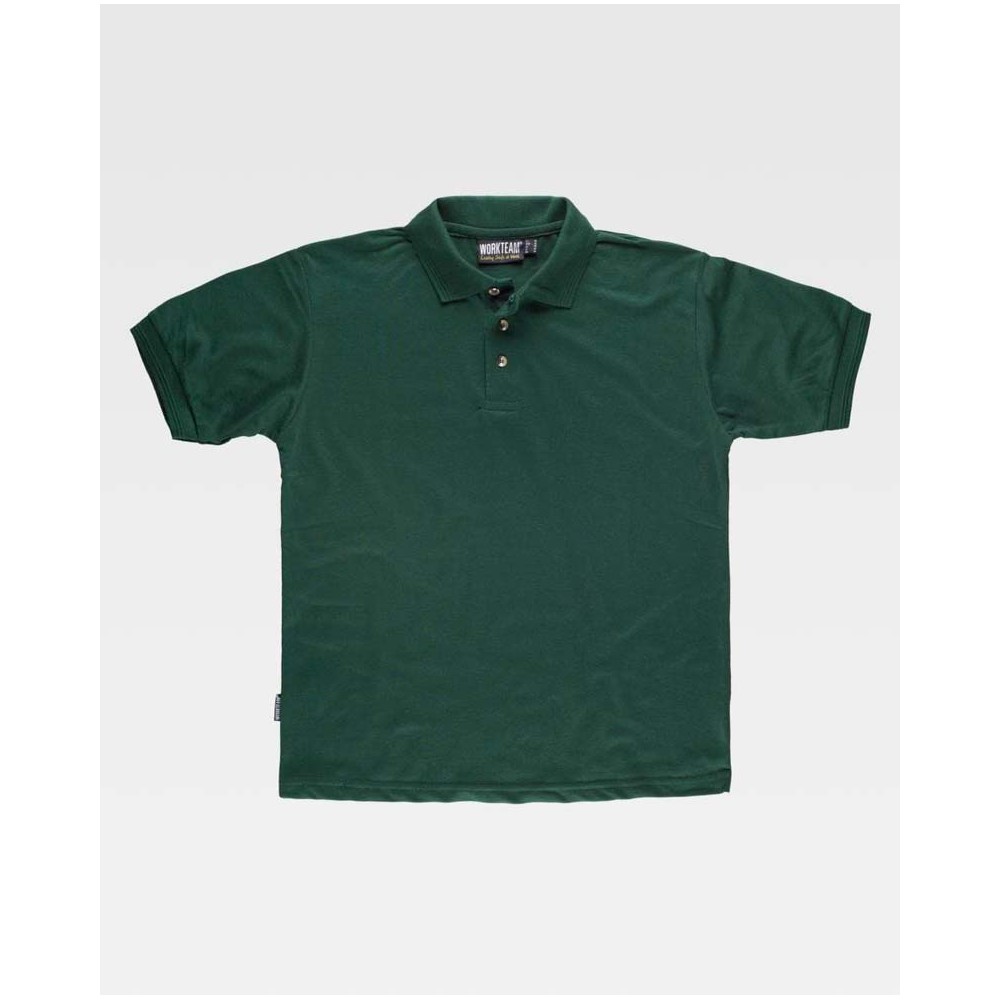 Polo Workteam S6500 Verde Botella