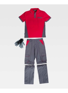 Conjunto Workteam WSET1465 Rojo