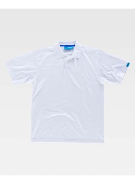 Polo antibacterias Workteam C3400 Blanco