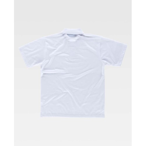 Polo antibacterias Workteam C3400 Blanco
