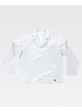 Casaca antiestática Workteam B9900 Blanca
