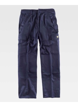 Pantalón ignífugo y soldadura Workteam B1490 Marino