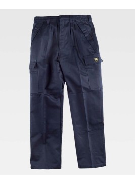 Pantalón ignífugo y antiestático Workteam B1493 Marino