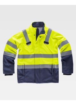 Chaqueta Workshell Workteam S9591 Amarillo/Marino