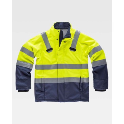 Chaqueta Workshell Workteam S9591 Amarillo/Marino