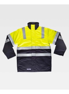 Parka ignífuga Workteam B3791 Marino/Amarillo