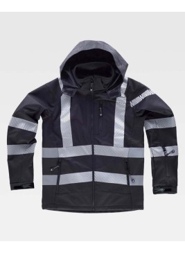 Chaqueta Workshell Workteam S9213 Negro
