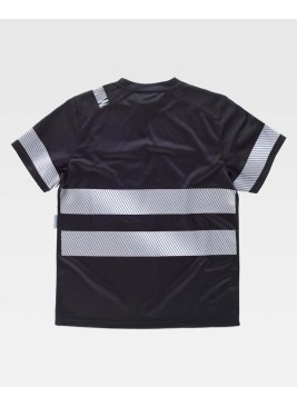 Camiseta reflectante Workteam C9243 Negro