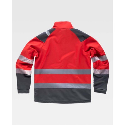 Chaqueta Workshell Workteam S9202 Rojo
