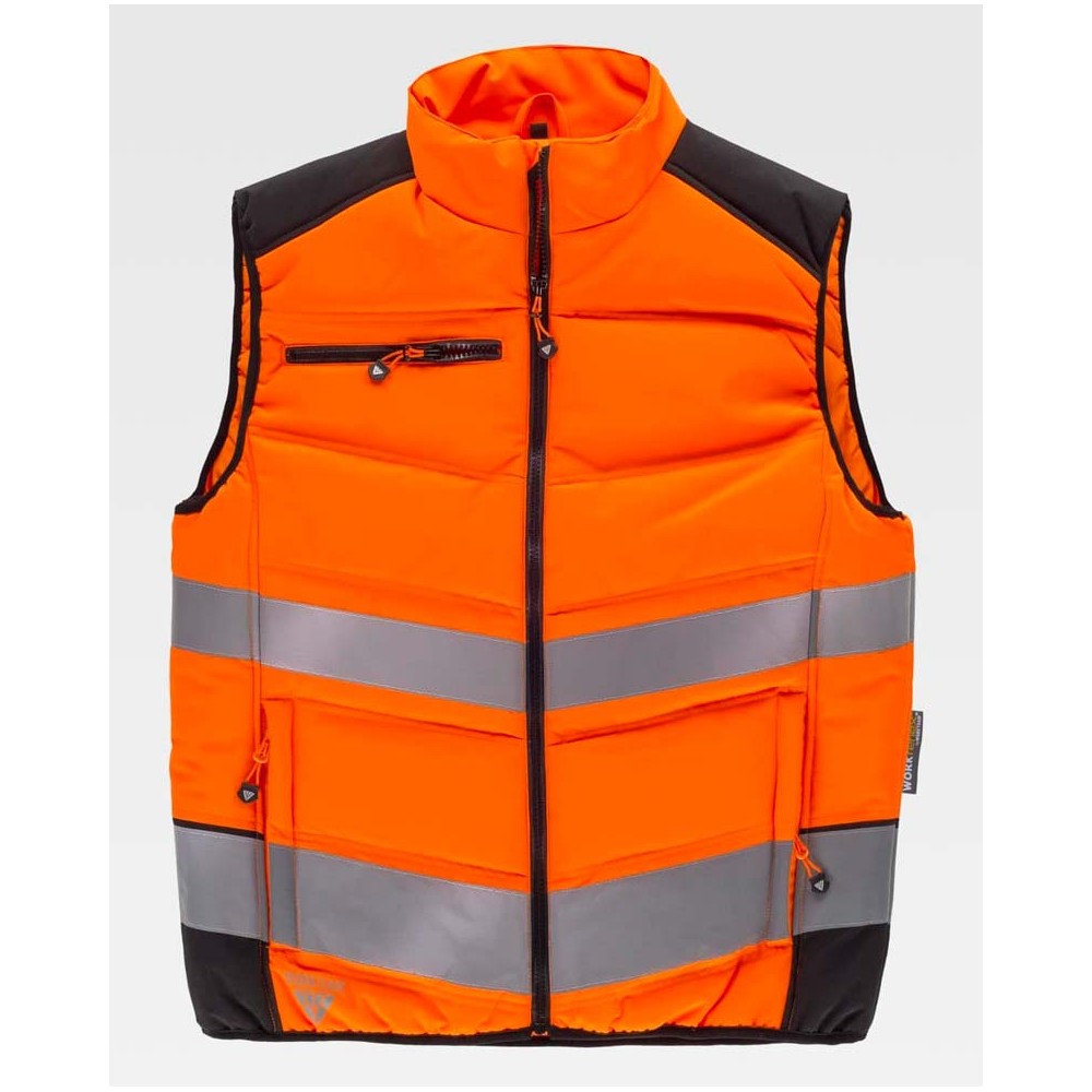 Chaleco alta visibilidad  Workteam C2950 Naranja a.v