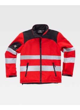 Chaqueta Workteam C2931 Rojo