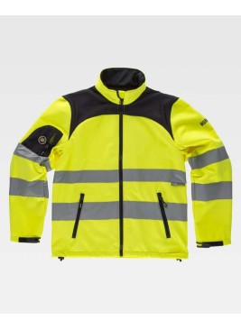 Chaqueta alta visibilidad Workteam C2930 Amarillo a.v