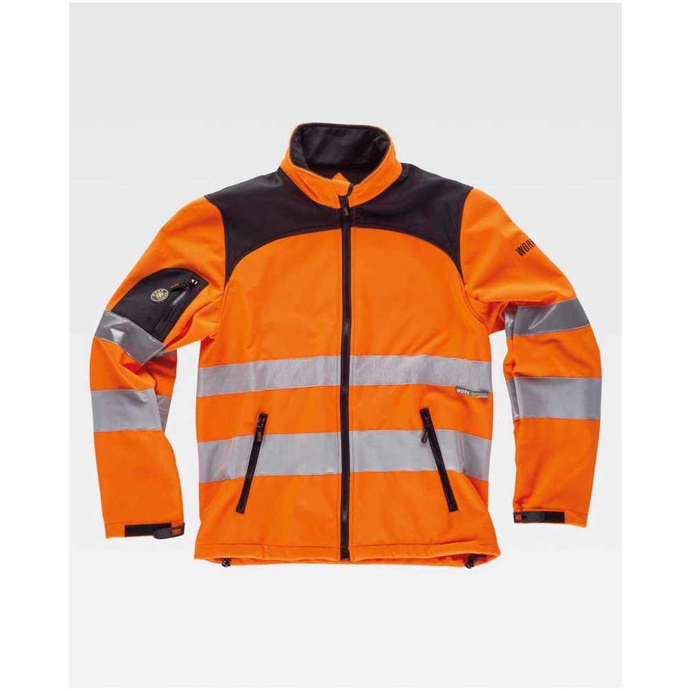 Chaqueta alta visibilidad Workteam C2930 Naranja a.v