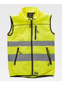 Chaleco alta visibilidad Workteam C2920 Amarillo