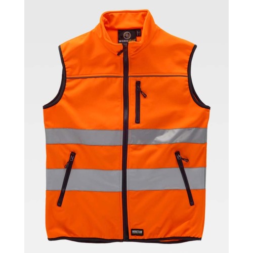Chaleco alta visibilidad Workteam C2920 Naranja