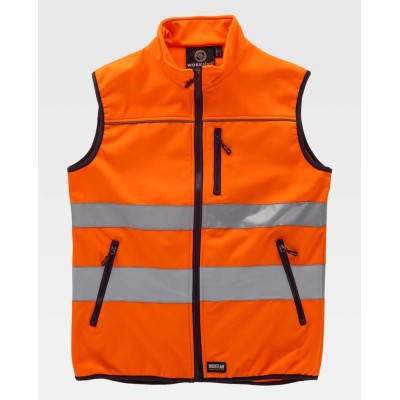 Chaleco alta visibilidad Workteam C2920 Naranja