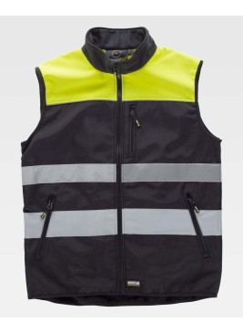 Chaleco alta visibilidad Workteam C2921 Amarillo a.v