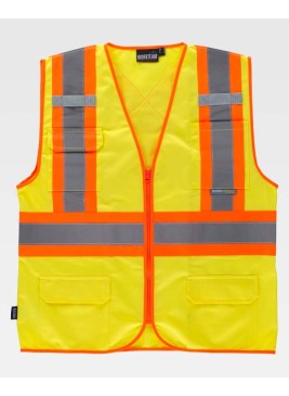Chaleco Workteam C3621 Amarillo a.v