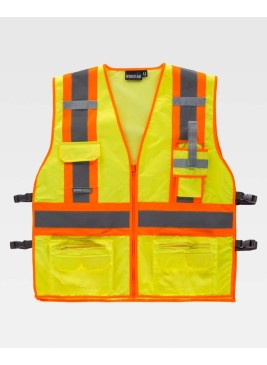 Chaleco Workteam C3622 Amarillo a.v