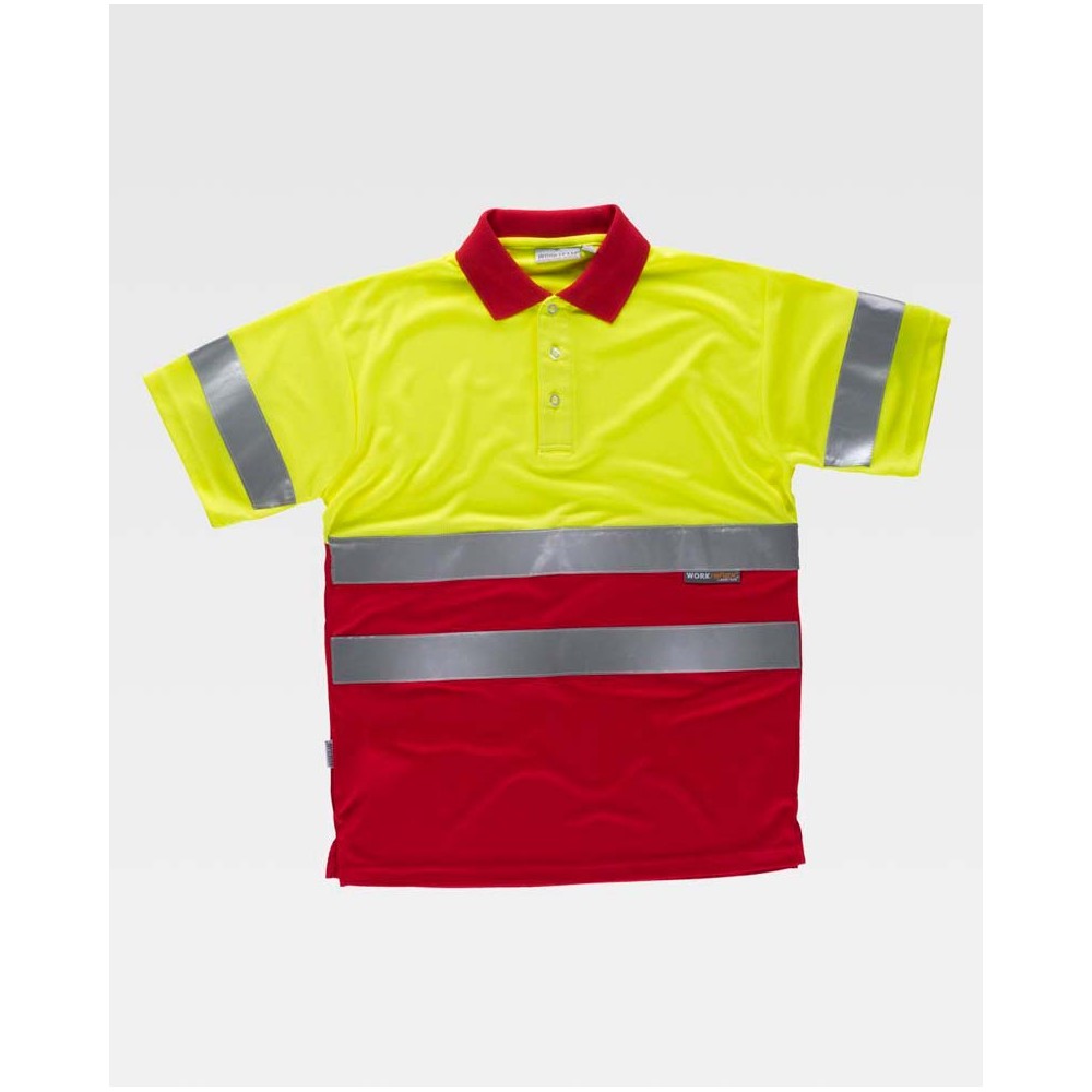 Polo combinado manga corta Workteam C3860