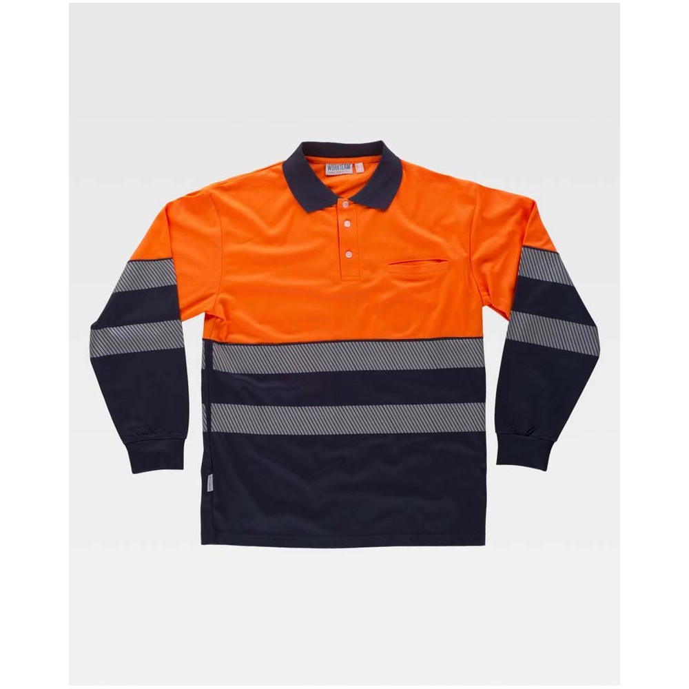 Polo alta visibilidad homologado Workteam C3891