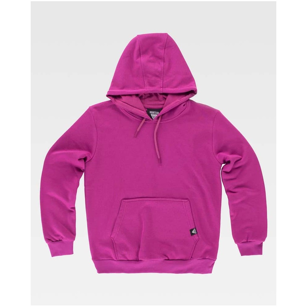 Sudadera Workteam S5506 Burdeos