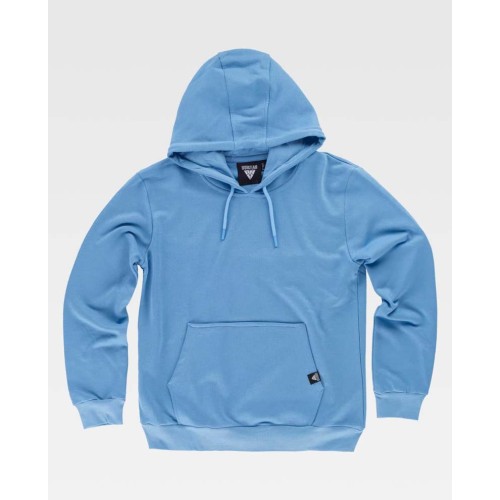 Sudadera Workteam S5506 Celeste