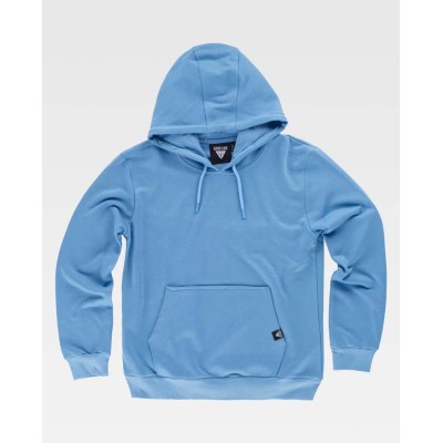 Sudadera Workteam S5506 Celeste