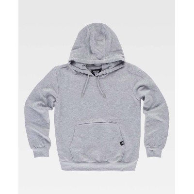 Sudadera Workteam S5506 Gris Jaspeado