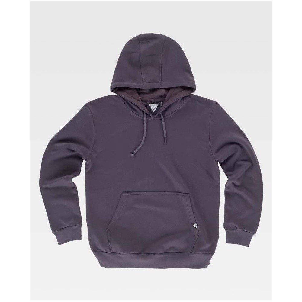 Sudadera Workteam S5506 Gris Oscuro