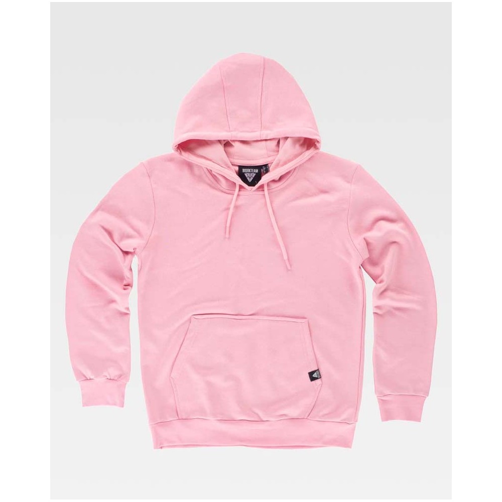 Sudadera Workteam S5506 Rosa Claro