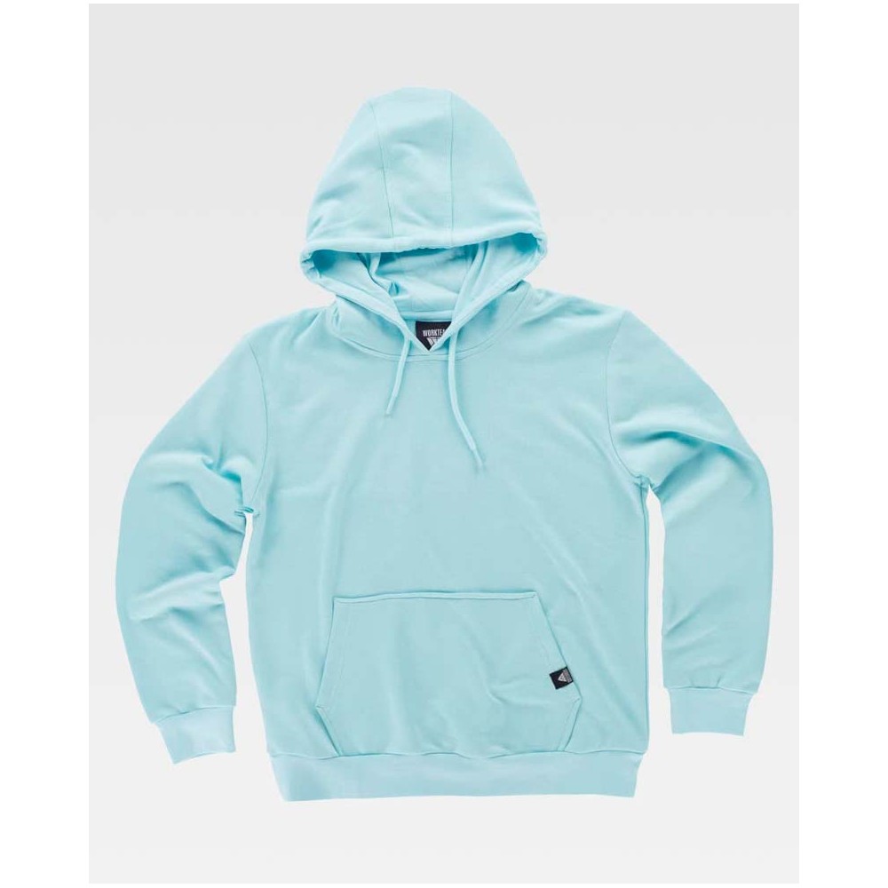 Sudadera Workteam S5506 Turquesa Claro