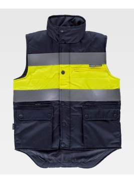 Chaleco reflectante acolchado Workteam S4032