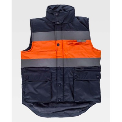 Chaleco reflectante acolchado Workteam S4032