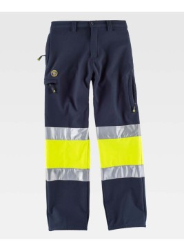 Pantalón alta visibilidad workshell Workteam S9820