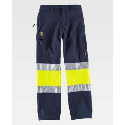 Pantalón alta visibilidad workshell Workteam S9820