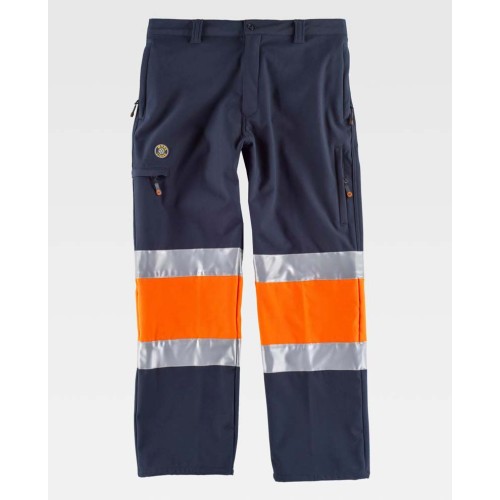 Pantalón alta visibilidad workshell Workteam S9820