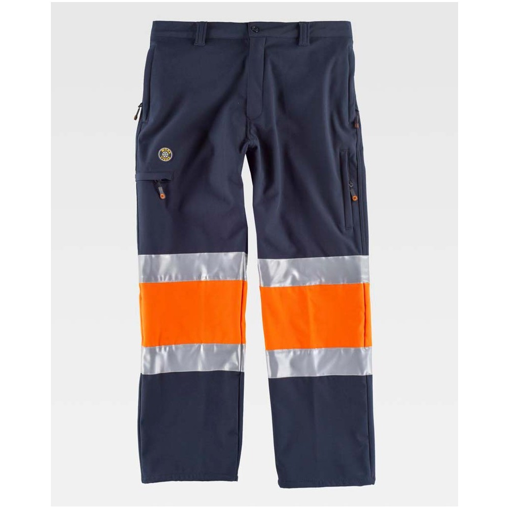 Pantalón alta visibilidad workshell Workteam S9820